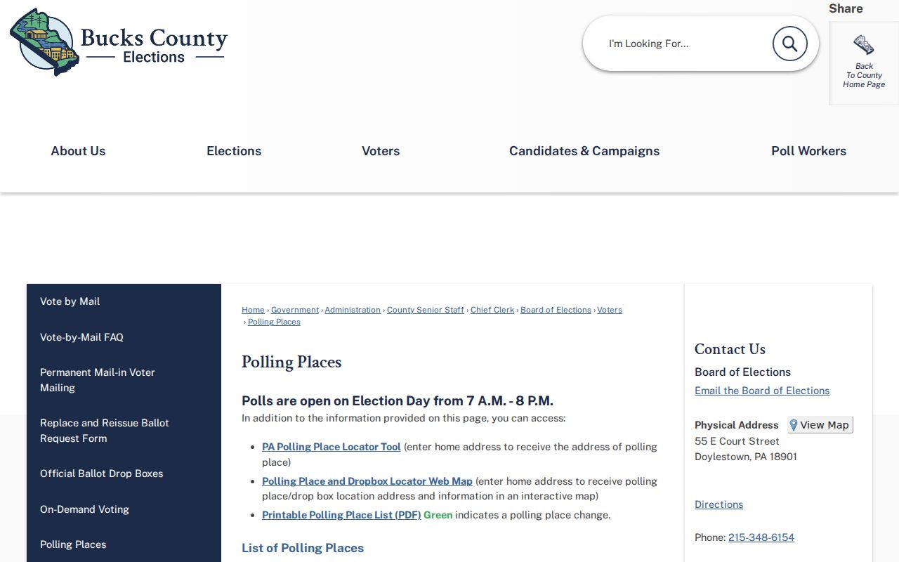 Bensalem Township ZIP code directory precinct postal designations