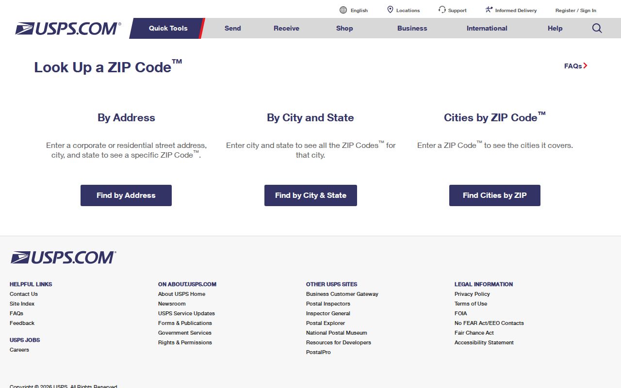 Bensalem Township ZIP code directory USPS address lookup